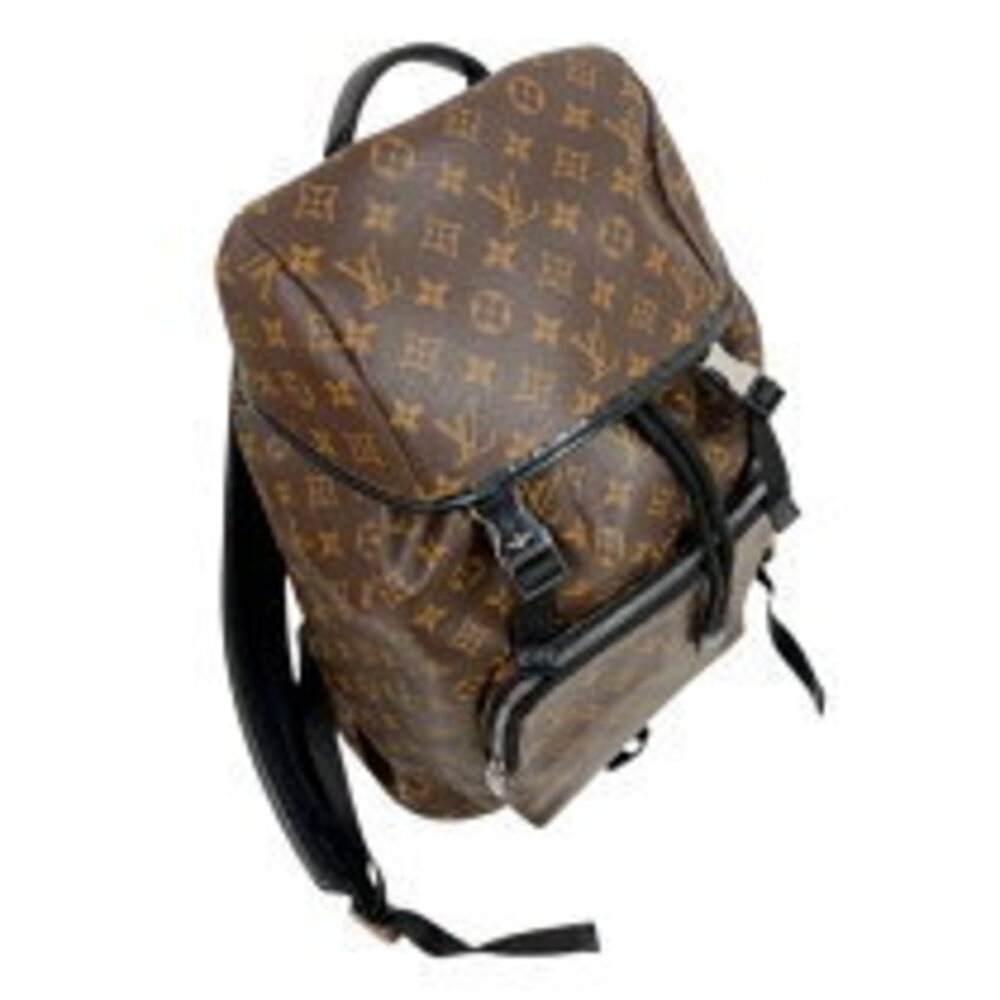 Louis Vuitton Monogram Macassar Brown Backpack Daypack - Picture 5 of 12